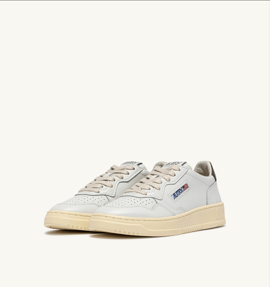 Sneakers medalist low in pelle bianco e chocolate - YES SHOPSneakersAUTRYAULM - LL28
-IT 38