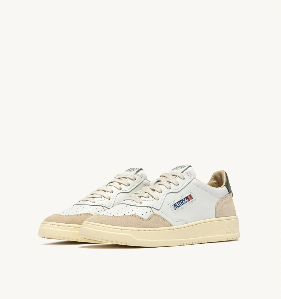 Sneakers medalist low in suede e pelle bianca e bronze green - YES SHOPSneakersAUTRYAULM - LS17
-IT 38