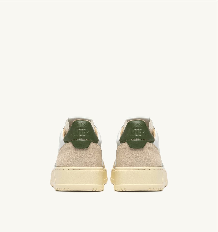 Sneakers medalist low in suede e pelle bianca e bronze green - YES SHOPSneakersAUTRYAULM - LS17
-IT 38