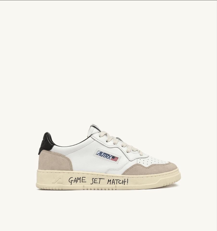 Sneakers medalist low in suede e pelle bianca con lettering - YES SHOPSneakersAUTRYAULM - MA04
-IT 38