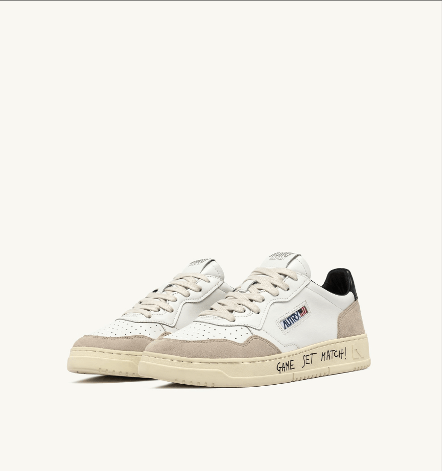 Sneakers medalist low in suede e pelle bianca con lettering - YES SHOPSneakersAUTRYAULM - MA04
-IT 38
