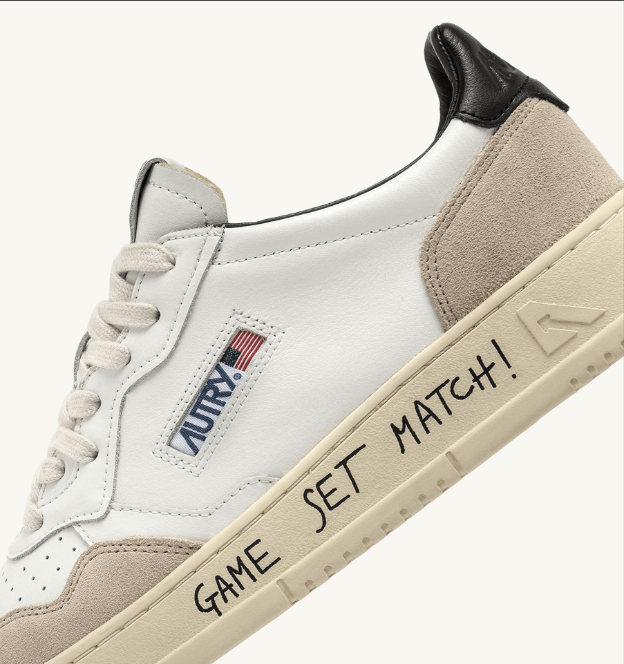 Sneakers medalist low in suede e pelle bianca con lettering - YES SHOPSneakersAUTRYAULM - MA04
-IT 38