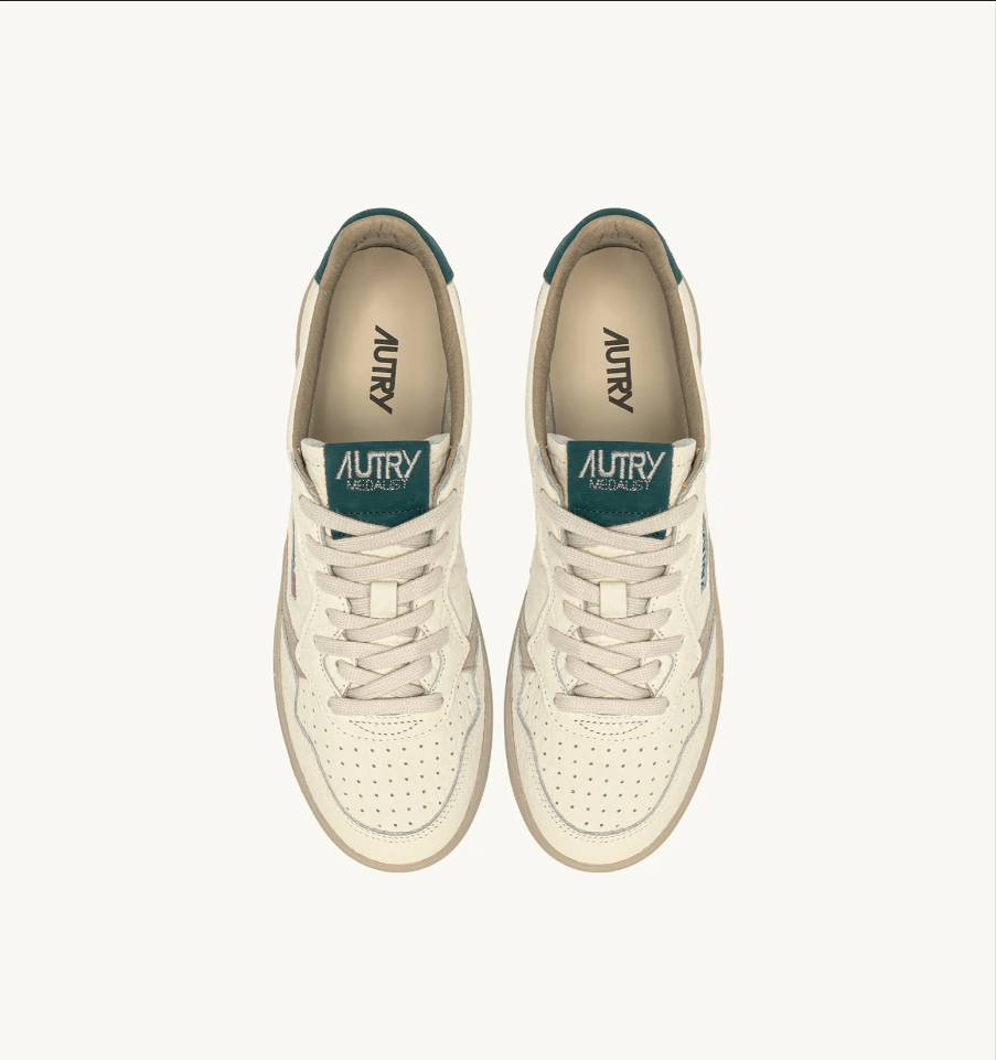 Sneakers medalist low in pelle elephant gray e dark sea - YES SHOPSneakersAUTRYAULM - NE18-IT 38