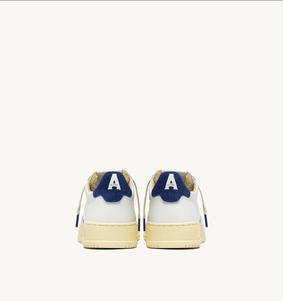 Sneakers medalist low in pelle bianco e suede blue depths - YES SHOPSneakersAUTRYAULM - BJ03-IT 38