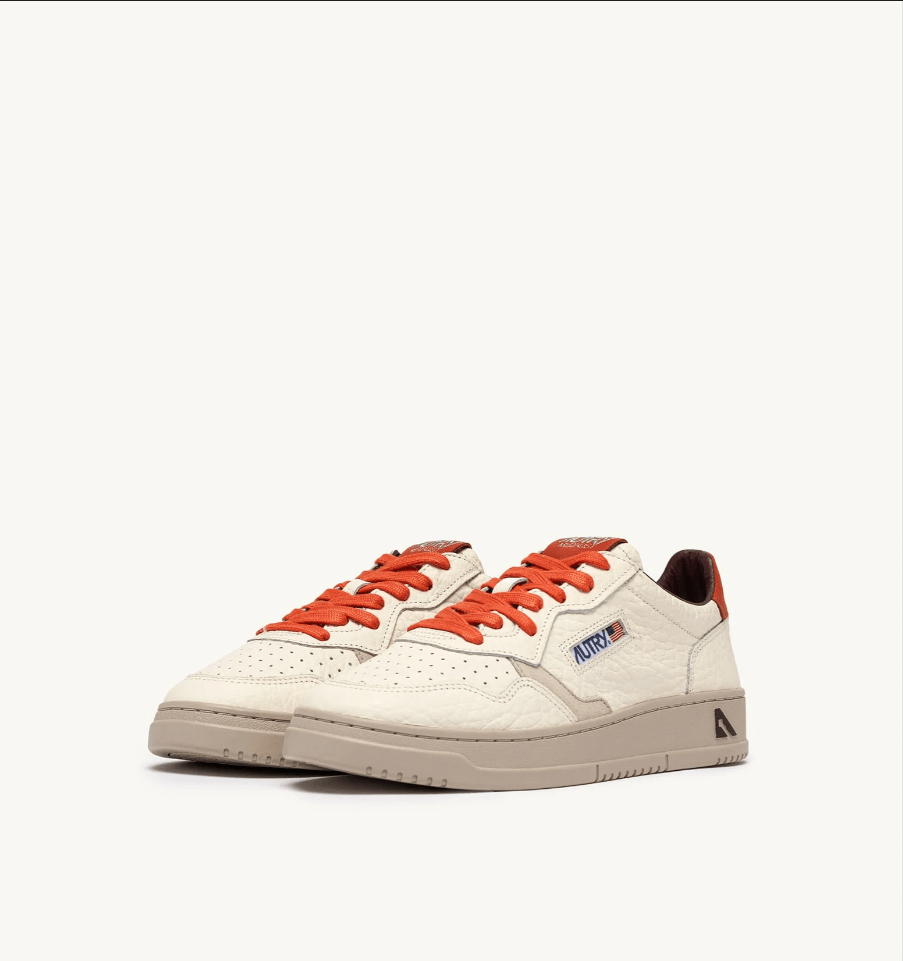 Sneakers medalist low in pelle sand e arancio - YES SHOPSneakersAUTRYAULM - NE17-IT 38