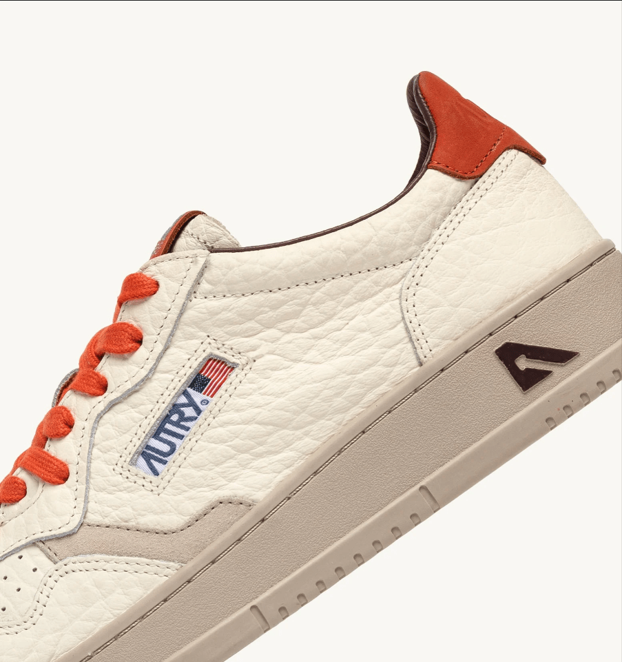 Sneakers medalist low in pelle sand e arancio - YES SHOPSneakersAUTRYAULM - NE17-IT 38