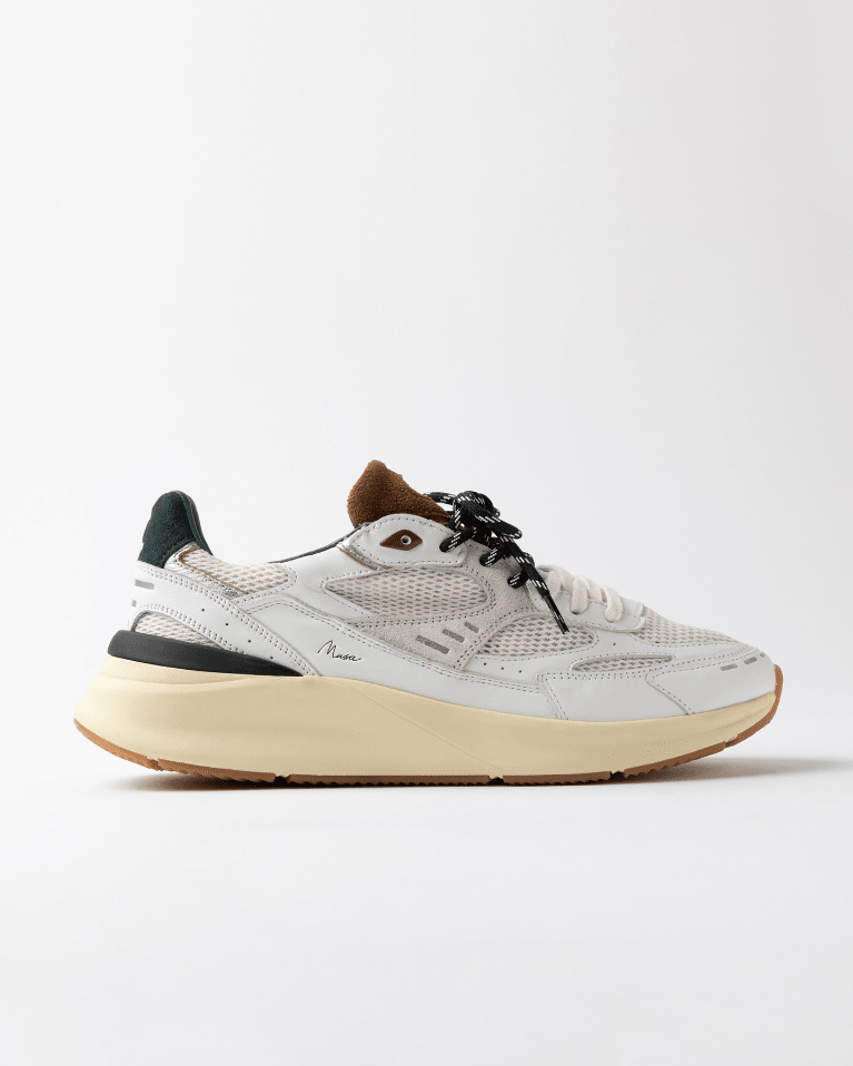 Sneakers Musa HF bianco e verde - YES SHOPSneakersD.A.T.EM451-MS-HF-WG-IT 38