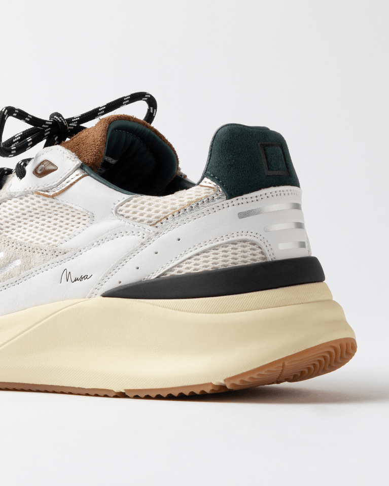Sneakers Musa HF bianco e verde - YES SHOPSneakersD.A.T.EM451-MS-HF-WG-IT 38