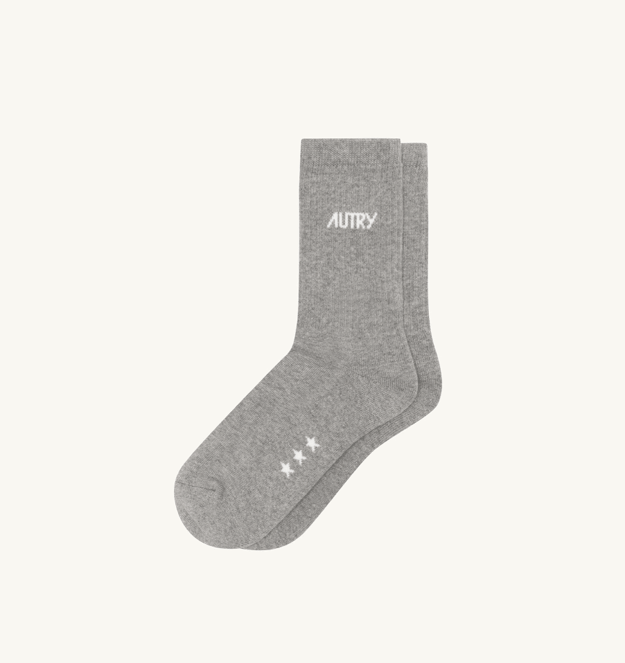 Calzini grigi con logo jacquard - YES SHOPcalziniAUTRYSOPU - 055M
-XXS