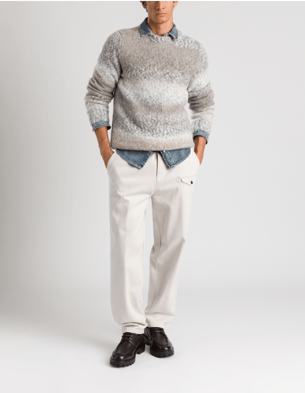 Pantalone Chase ghiaccio - YES SHOPPantaloniDONDUPUP721 GF0060U 002-W291877340778871
