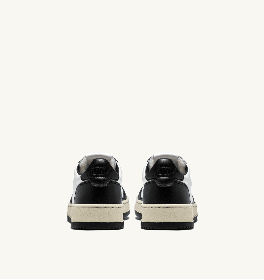 Sneakers medalist low bicolor in pelle bianca e nera - YES SHOPSneakersAUTRYAULMW WB01WB01-367935096649471