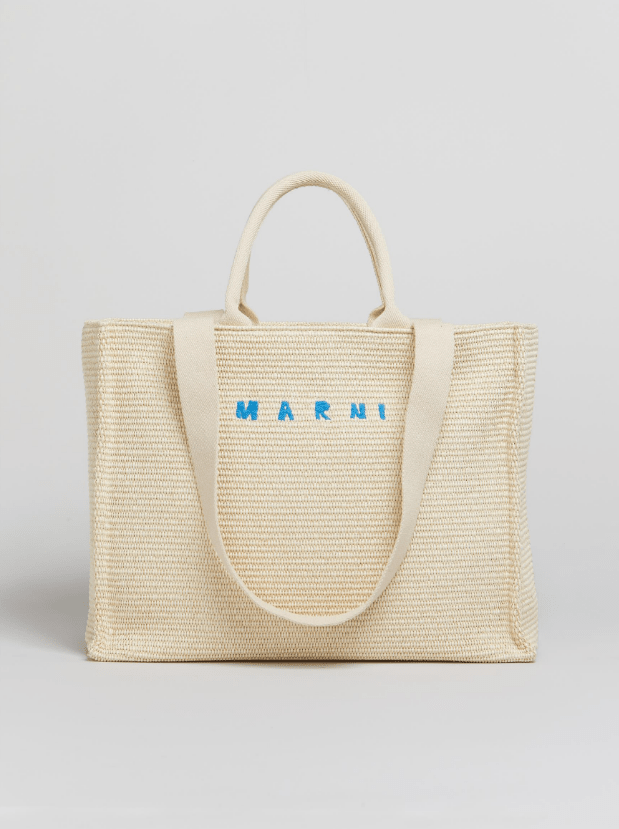 Marni tote bag in rafia - YES SHOPBorse a manoMARNISHMQ0034U1P386000V54-Taglia unica7106852032471
