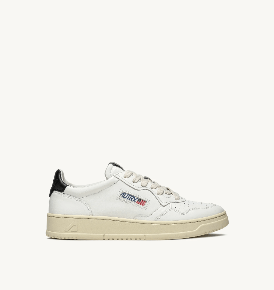 Sneakers medalist low bianco e nero - YES SHOPSneakersAUTRYAULM LL22LL22-401519767386571
