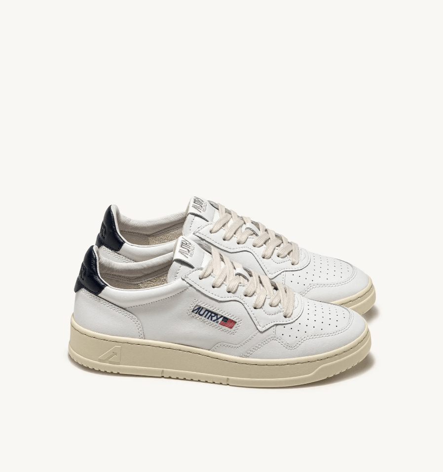 Sneakers medalist low bianco e blu - YES SHOPSneakersAUTRYAULM-LL12-IT 381719767386571