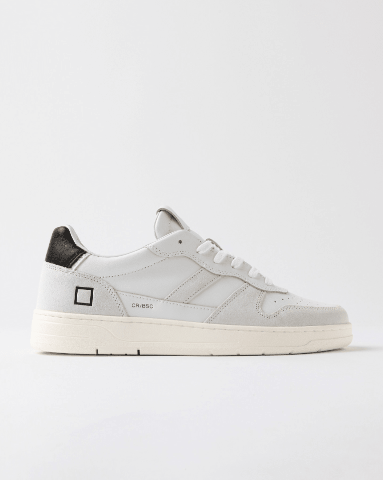 Sneakers Court 2.0 basic bianco e nero - YES SHOPSneakersD.A.T.EM441-C2-BA-WB-IT 387177214652771