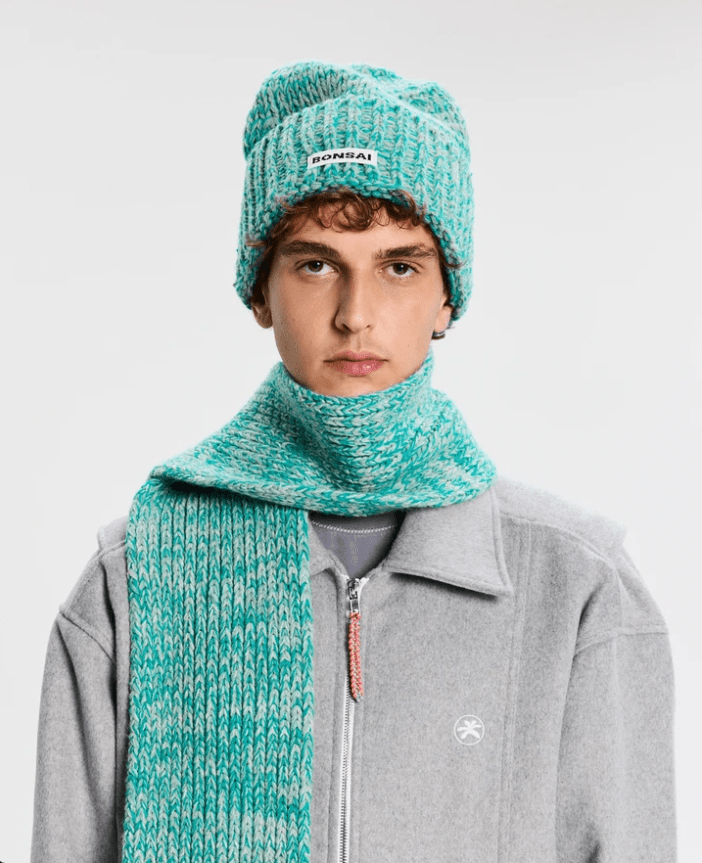 Cappello mouliné verde - YES SHOPCappelliBONSAIAC003002-Taglia unica