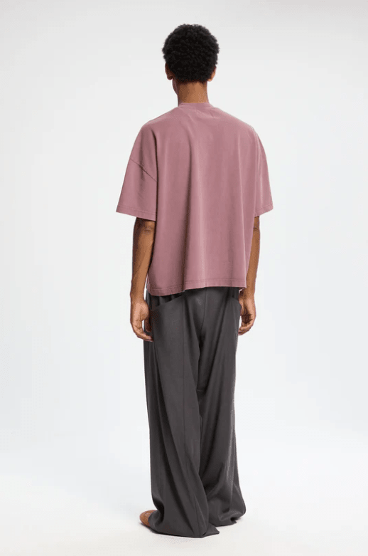 Pantalone loose fit grigio con elastico in vita - YES SHOPPantaloniBONSAIPT005V1-XXS