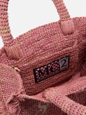 Borsa Raffia Volant Mini rosa - YES SHOPBorse crossbodyMC2 SAINT BARTHRAFV002/00223L-Taglia unica