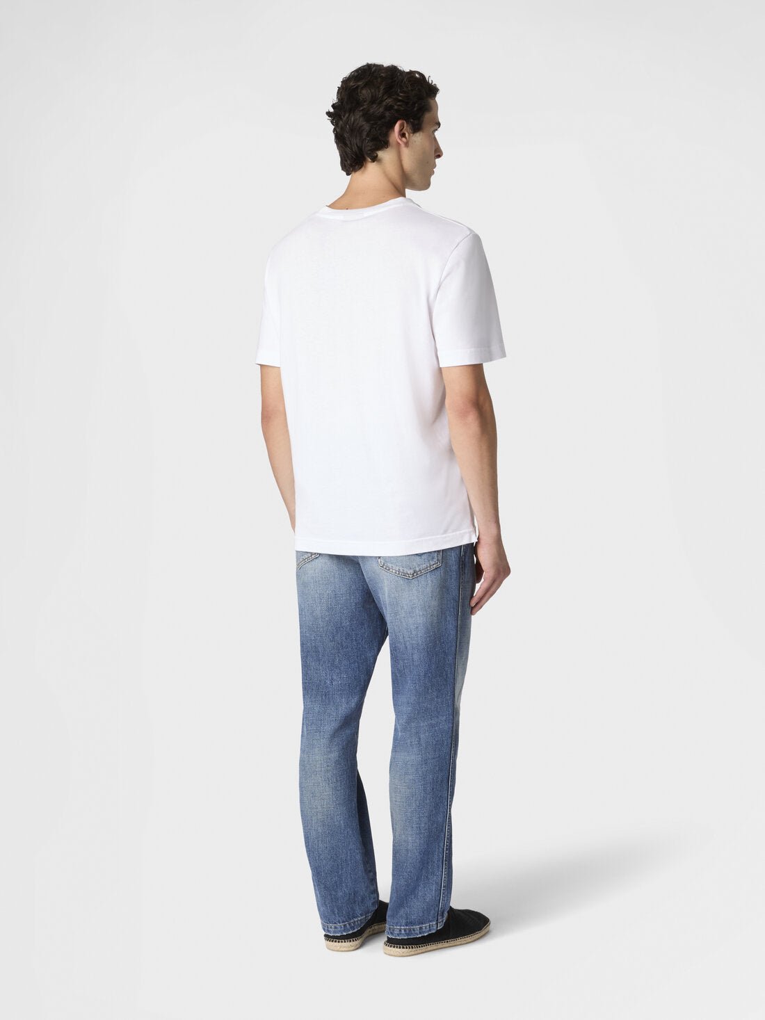 T-shirt bianca con ricamo e logo - YES SHOPT-shirtMISSONIUS23WL0K BJ00IE-XXS1501505742771