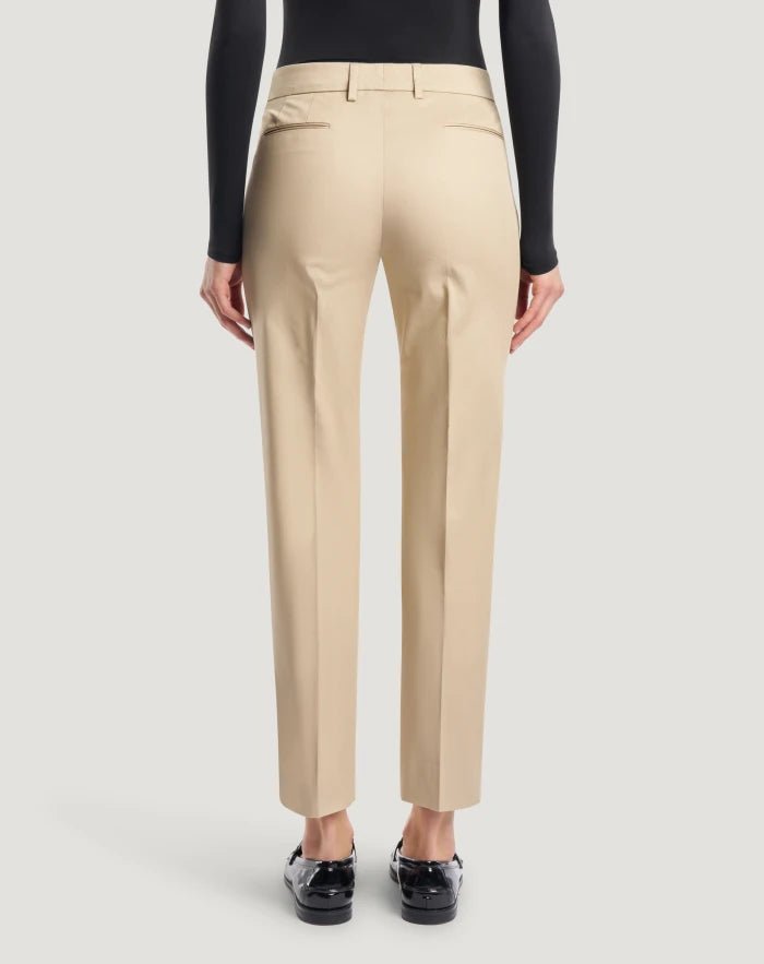 Pantalone New York crema in gabardina stretch - YES SHOPPantaloniPT TORINOCDVSNYZ00STD/DX18-IT 342903749676771