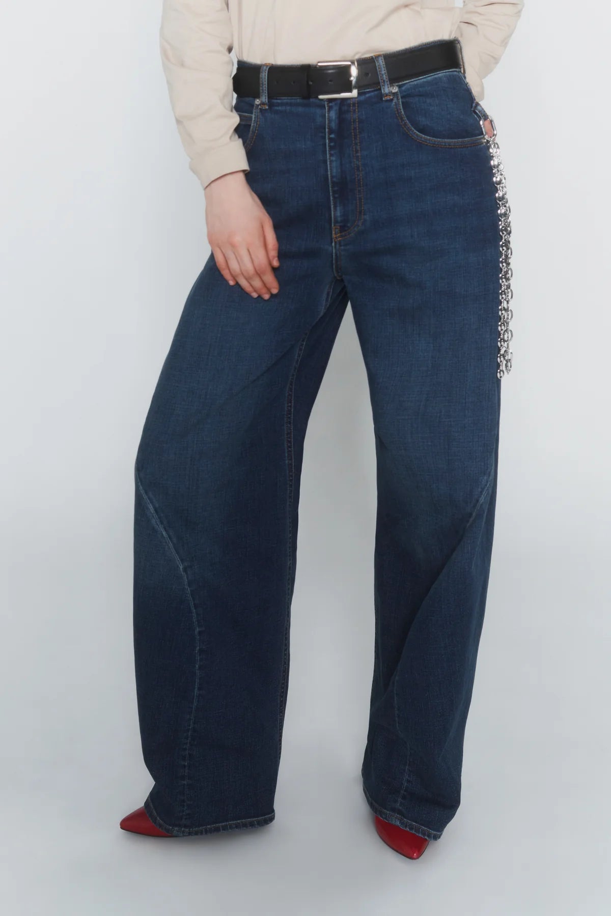 Jeans balloon con mix di catene - YES SHOPJeansCIRCUS HOTELH6WY04-IT 34