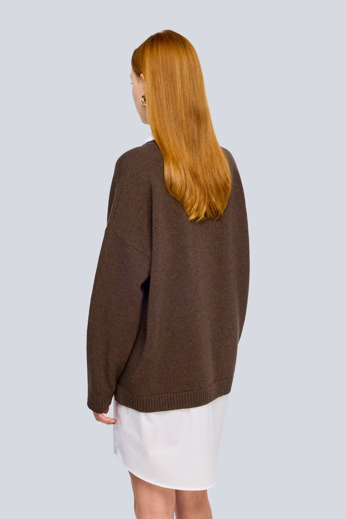 Maglia Estelle in lana moka con colletto e cravatta - YES SHOPMaglieSEMICOUTUREY6WG43-07852596669871