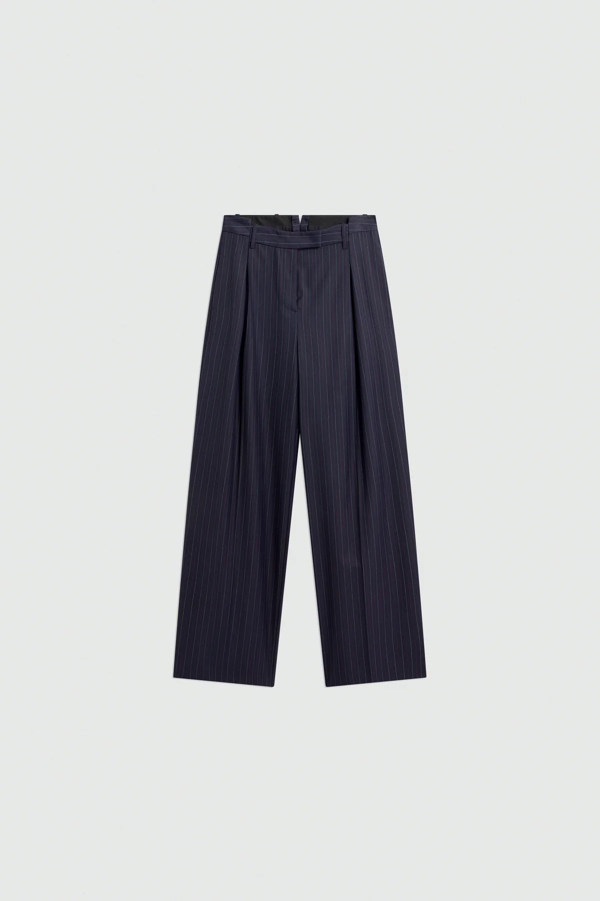 Pantalone July blu gessato rosso - YES SHOPPantaloniSEMICOUTUREY6WM63-IT 341402708289871