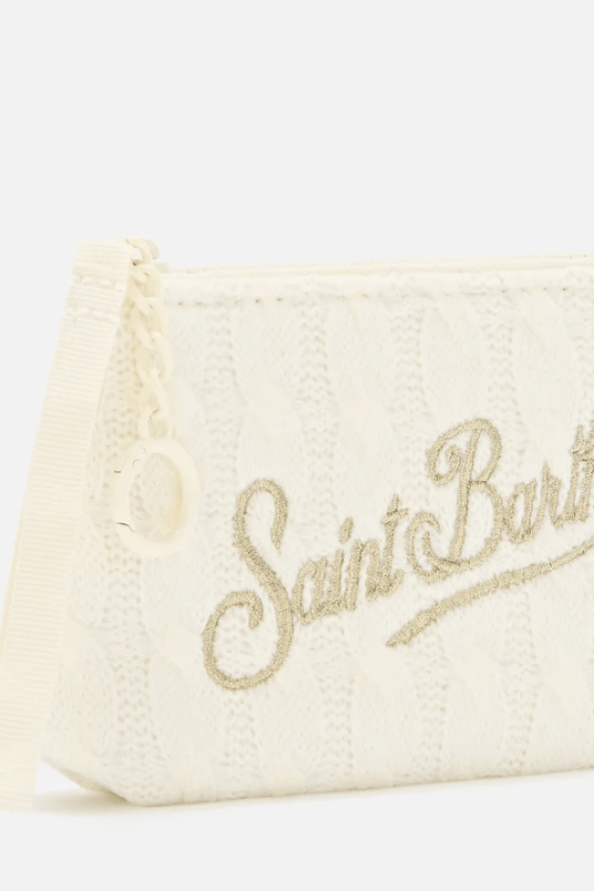 Portamonete Aline in tricot panna - YES SHOPPortamoneteMC2 SAINT BARTHALMI006/02370M-Taglia unica