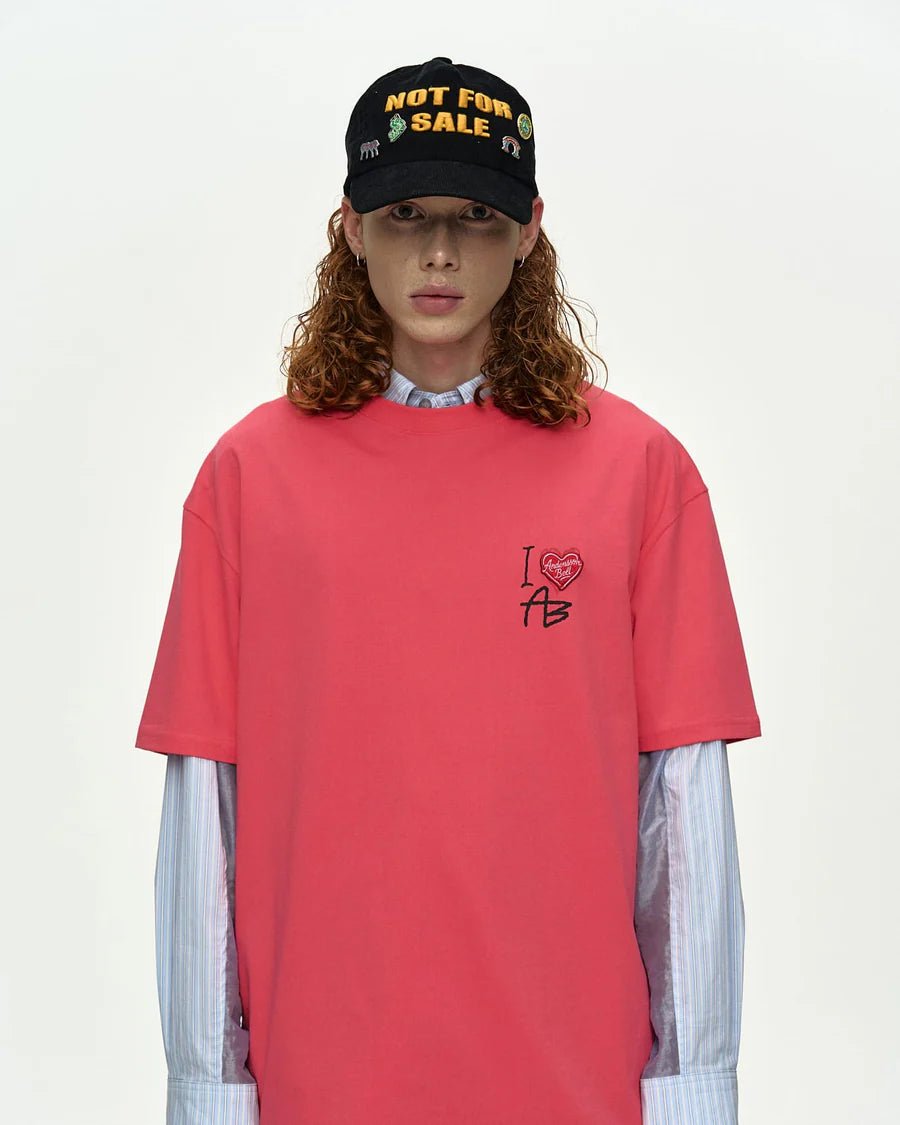 T-shirt rosa con logo archive - YES SHOPT-shirtANDERSON BELLATB1422U-XXS