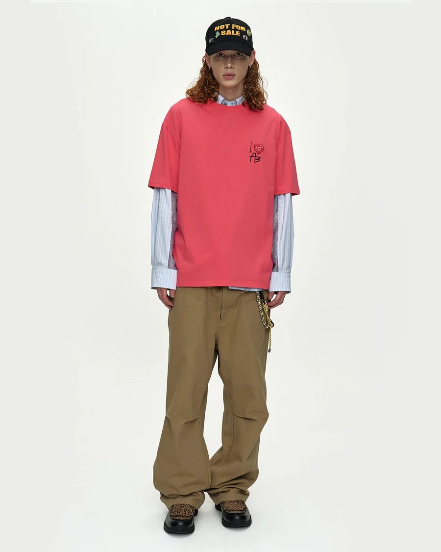 T-shirt rosa con logo archive - YES SHOPT-shirtANDERSON BELLATB1422U-XXS