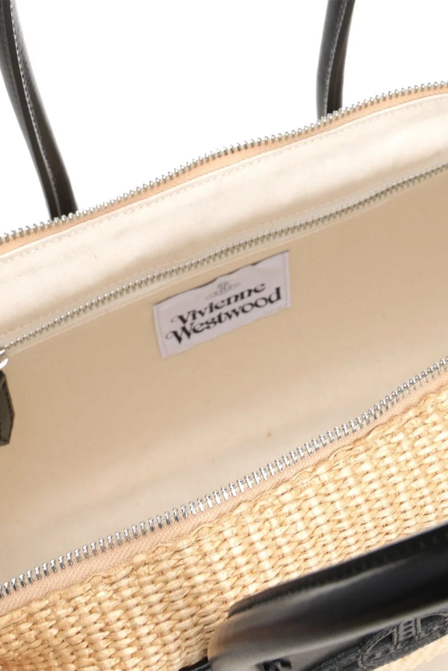 Borsa Shirley in rafia - YES SHOPBorse a spallaVIVIENNE WESTWOOD4703000UW-W01D0-Taglia unica