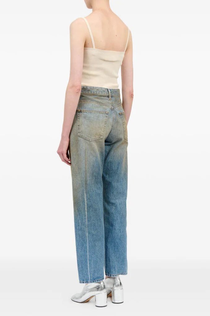 Jeans MM6 5 tasche sabbiato degradè - YES SHOPJeansMM6 MAISON MARGIELAS62LB0217-M30055-W24