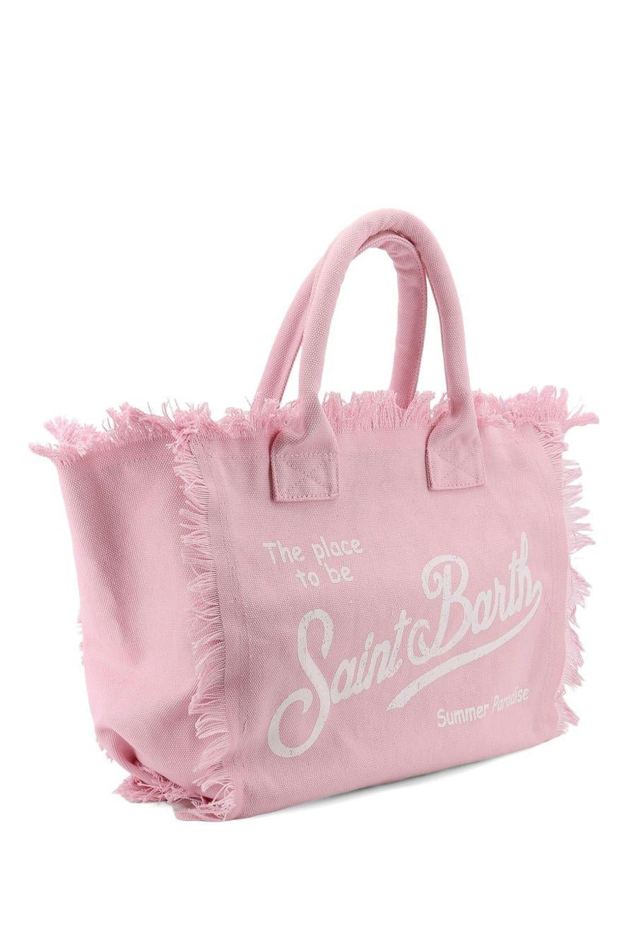 Borsa Vanity in canvas rosa polvere - YES SHOPBorse a spallaMC2 SAINT BARTHVANI001/09197L-Taglia unica8310575068771