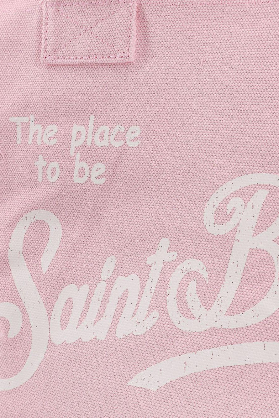 Borsa Vanity in canvas rosa polvere - YES SHOPBorse a spallaMC2 SAINT BARTHVANI001/09197L-Taglia unica8310575068771