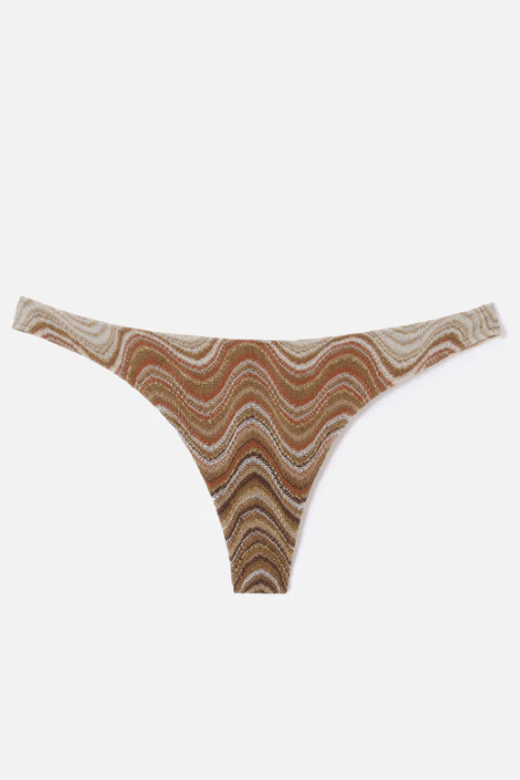 Slip Naomi in raschel marrone sea weave con paillettes - YES SHOPCostumi da bagnoMC2 SAINT BARTHNAO0001/077225L-XXS1476375068771