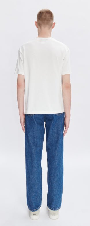 T-shirt boxy fit bianca con logo piccolo - YES SHOPT-shirtA.P.C.COHBQ-H26391-XXS1604438141771
