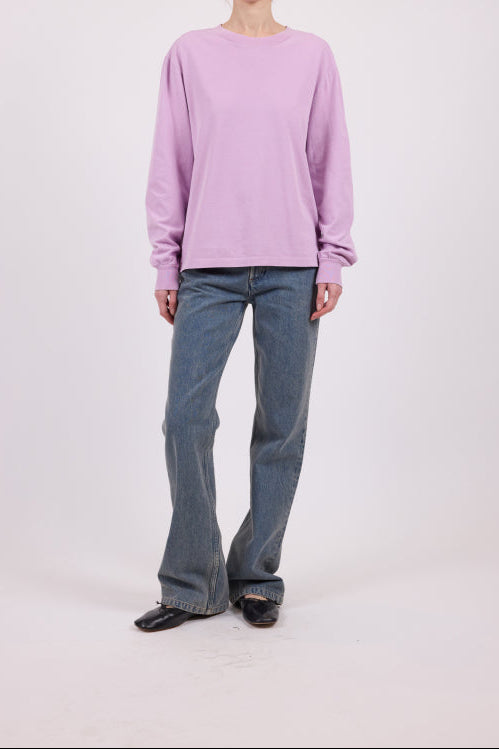 T-shirt a maniche lunghe lilla - YES SHOPT-shirtA.P.C.COHBS-M26479-XXS