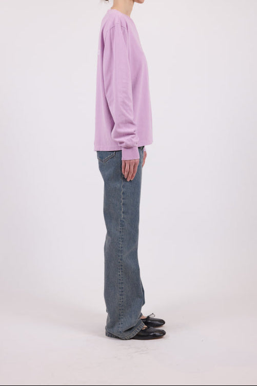 T-shirt a maniche lunghe lilla - YES SHOPT-shirtA.P.C.COHBS-M26479-XXS