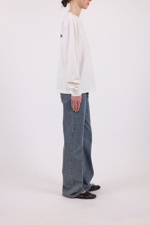 T-shirt a maniche lunghe bianca - YES SHOPT-shirtA.P.C.COHBS-M26479-XXS