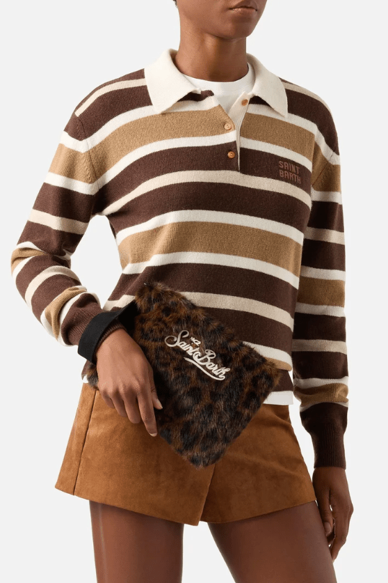 Pochette Pareasy in ecopelliccia leopard - YES SHOPPochetteMC2 SAINT BARTHPARE0004/00212M-Taglia unica
