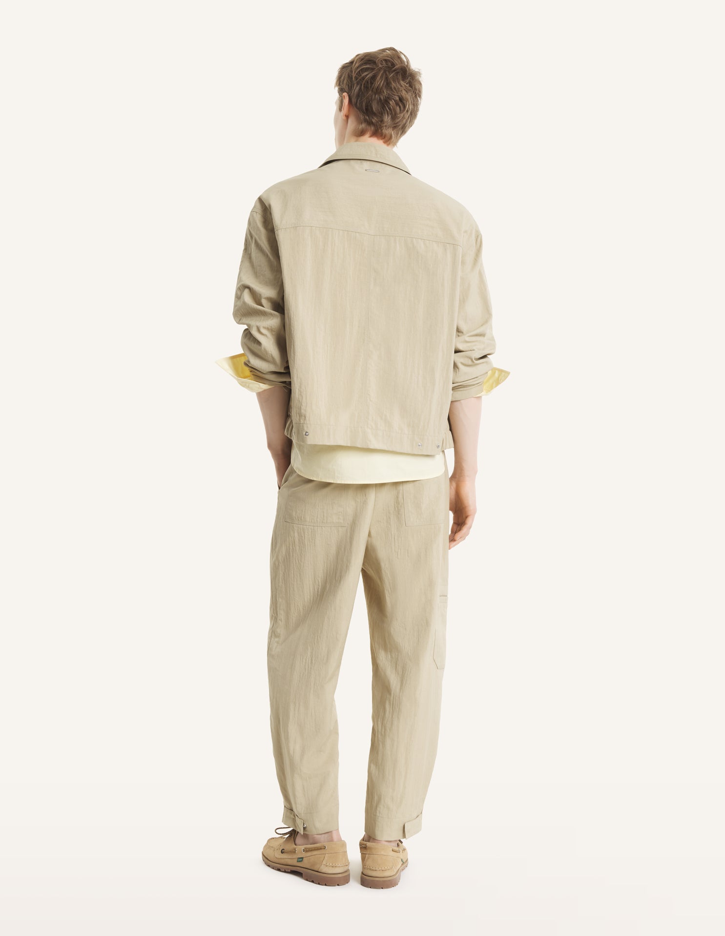 Pantalone beige cargo - YES SHOPPantaloniMAISON KITSUNEQM01106WW9082-0450-IT393411108863771