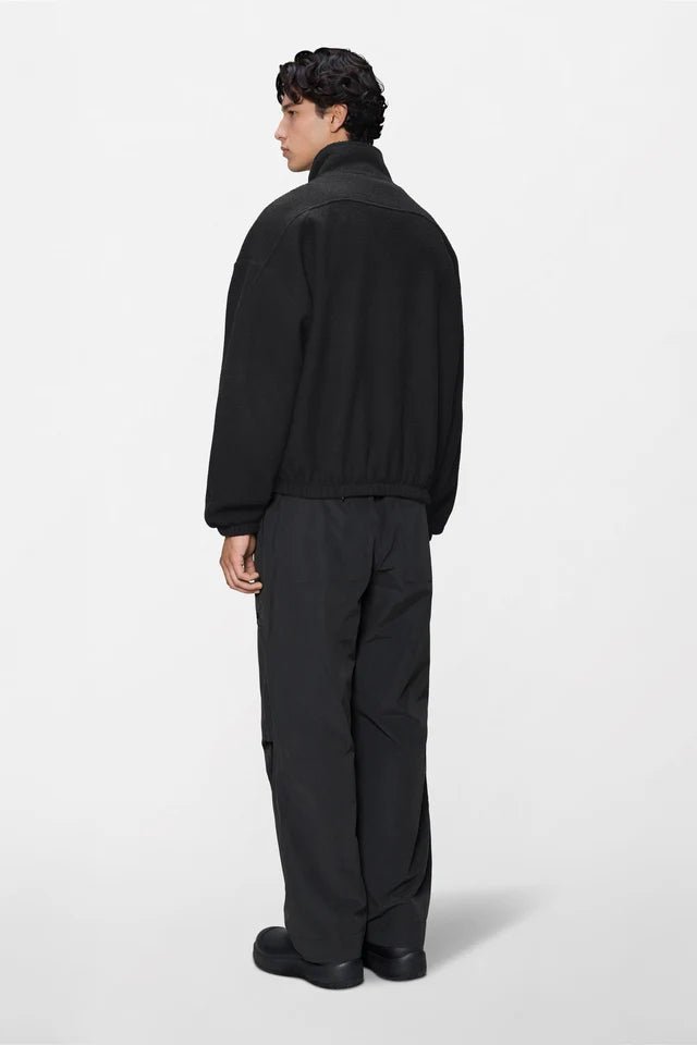 Felpa nera in fleece termica con zip - YES SHOPFelpeRAINS19030-36772473710971