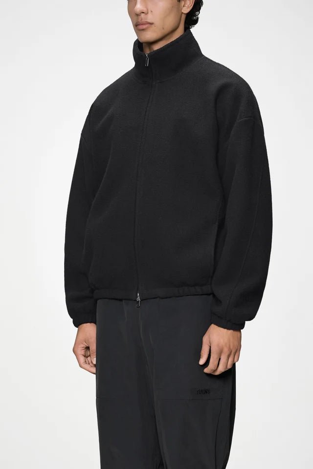 Felpa nera in fleece termica con zip - YES SHOPFelpeRAINS19030-36772473710971