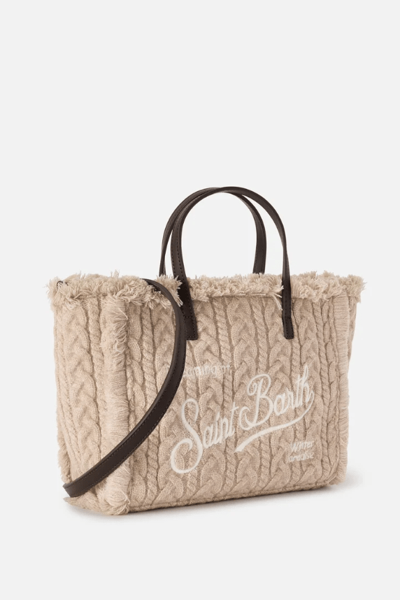 Borsa Colette in lana intrecciata beige - YES SHOPBorse a tracollaMC2 SAINT BARTHCOL0047/00462M-Taglia unica