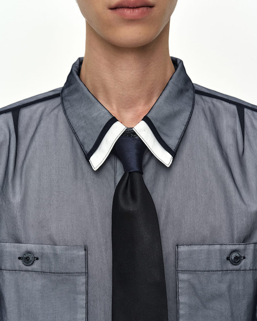 Camicia bianca con strato trasparente - YES SHOPCamicieANDERSON BELLATB1537M-XXS
