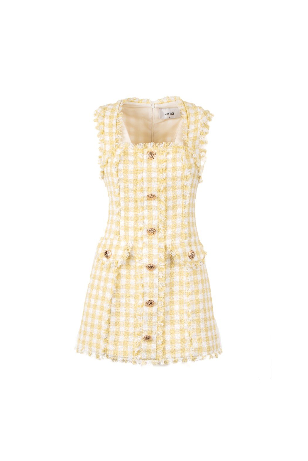 Abito Zubiena tweed giallo - YES SHOPAbitiODI' ODI'ZUBIENA-XXS9722456742771