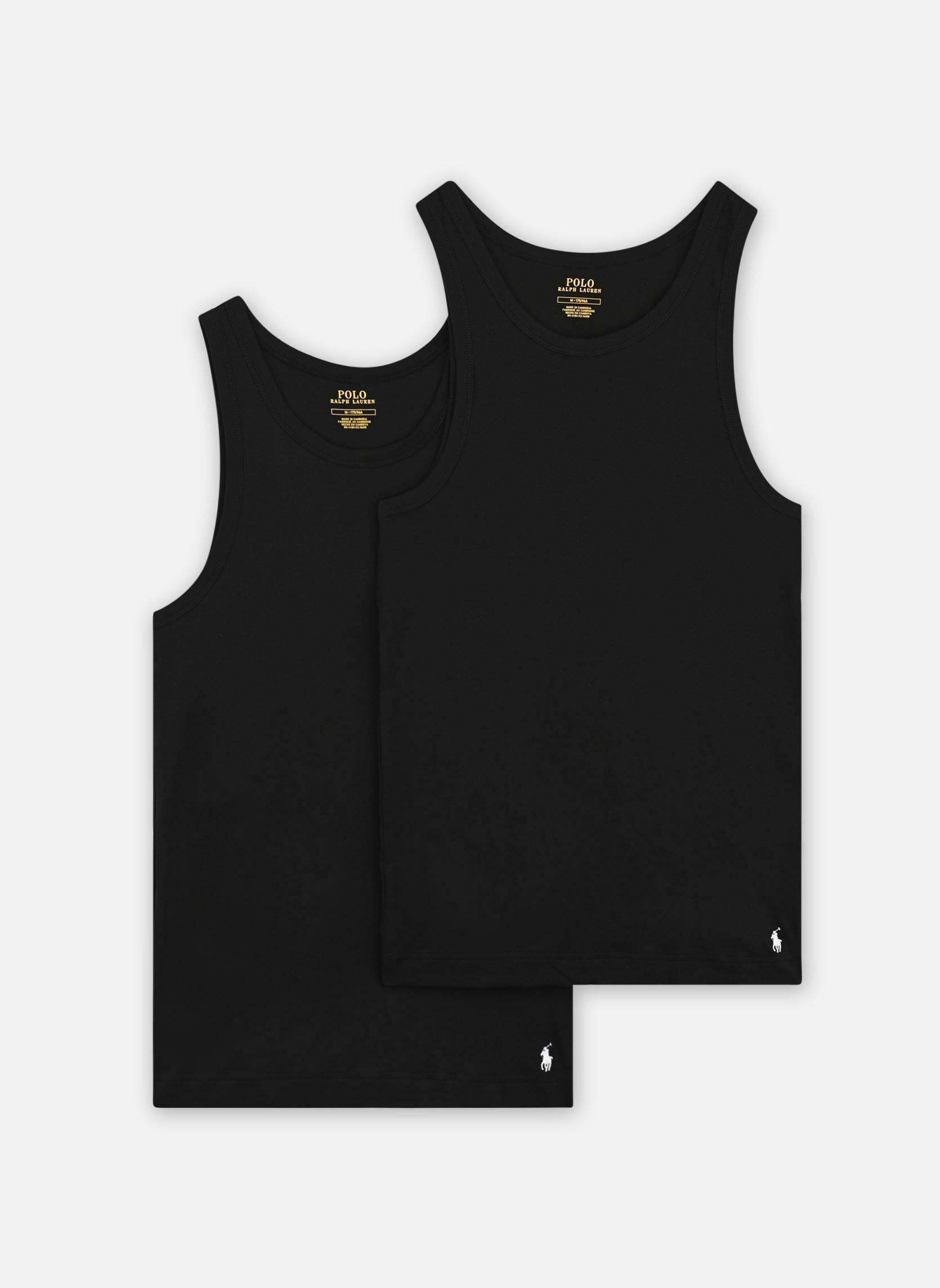 Canotta nera Classic Tank - 2 Pack - YES SHOPCanottaPOLO RALPH LAUREN714959333-XXS8228822655771
