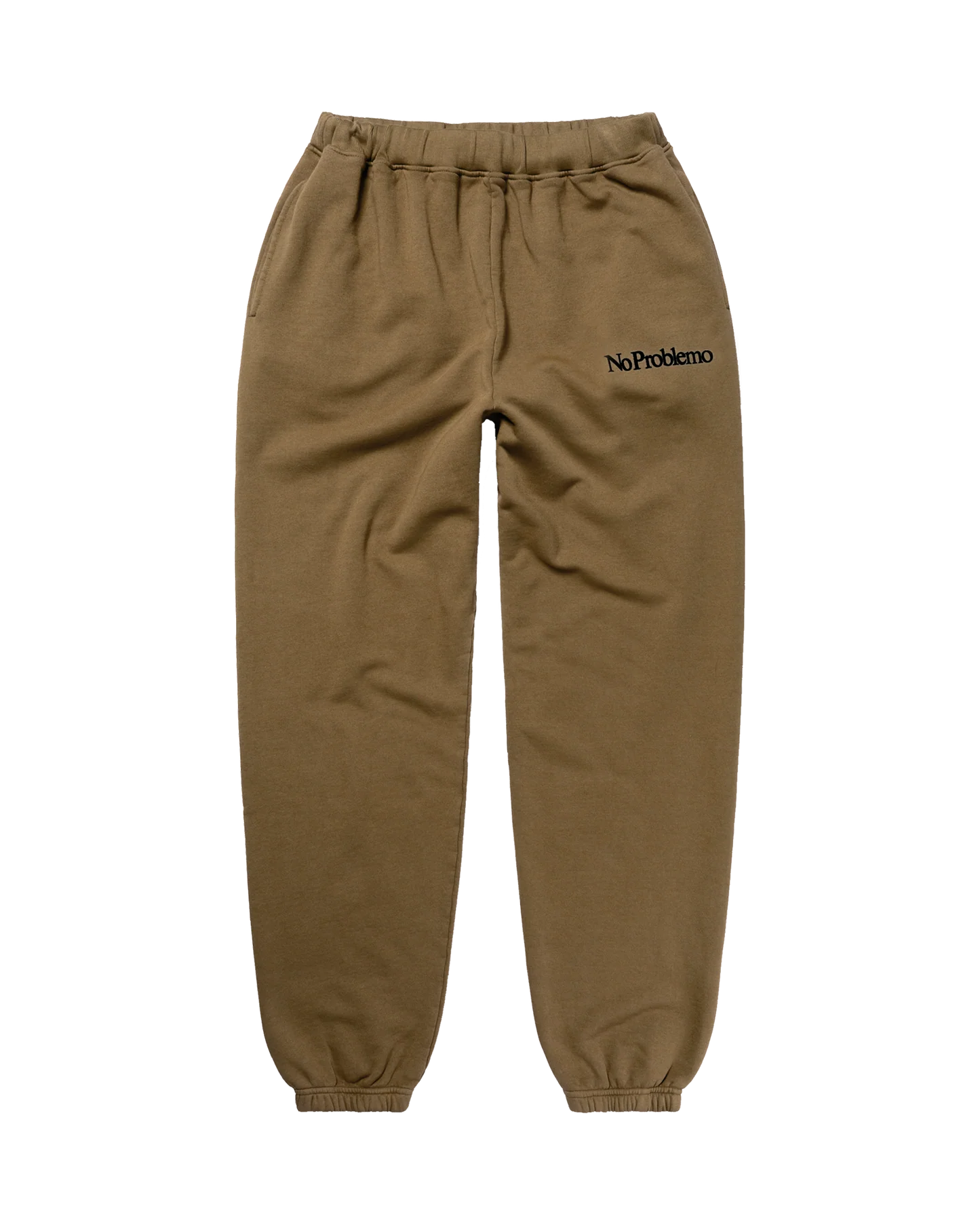Pantalone Khaki con Logo 'No Problem'