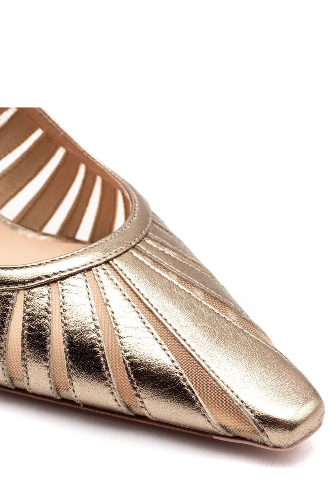 Slingback Ade in pelle e tessuto platino - YES SHOPScarpe elegantiROBETO FESTAADE-IT 361478349676771