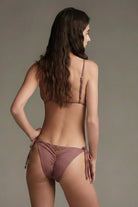 Bikini amaranto drappeggiato in lurex - YES SHOPCostumi da bagnoCOTAZURBKC61067-XXS1503542681871
